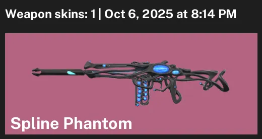 ASIA/SEA/OCE | 1 Skin | Spline Phantom | Level 20+ | 1-3 Free Agents | Full Access/Data Change | No Bots/Cheats | Instant Delivery | Lifetime Warranty